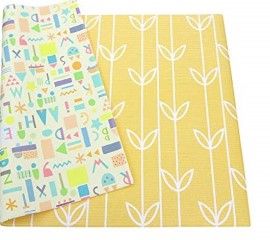 Photo 1 of baby care play mat - haute collection (large, sea petals - yellow)
Large: 82.7 x 55.1 x 0.5 inches / 56 x 8.4 x 8.4

