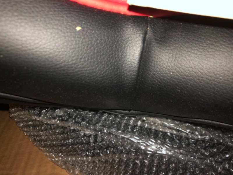 Photo 1 of Respawn 110 Racing-Style Bonded Leather Gaming Chair, Red/Black