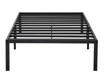 Photo 1 of 14 Inch Innovative Metal Platform Bed Frame, Twin