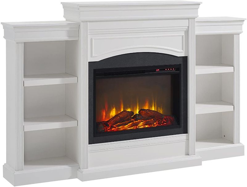 Photo 1 of Ameriwood Home Lamont Mantel Fireplace - White
12.48 x 69.29 x 44.72 inches
