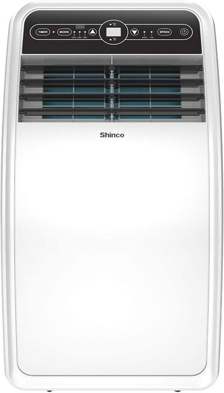 Photo 1 of Shinco 8,000 BTU Portable Air Conditioners with Built-in Dehumidifier, Different Fan Modes, for Rooms to 200 sq.ft, Remote Control, Complete Window Exhaust Kit TESTED AND FUNCTIONS