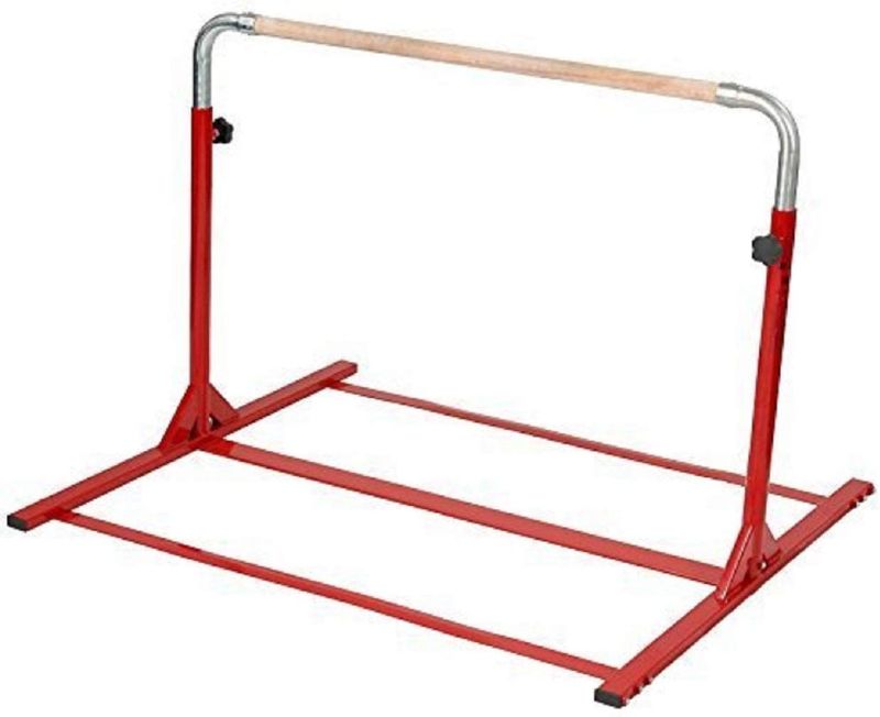 Photo 1 of BOX B of A SET
Tumbl Trak Gymnastics Adjustable Horizontal Junior Kip Bar, Red 