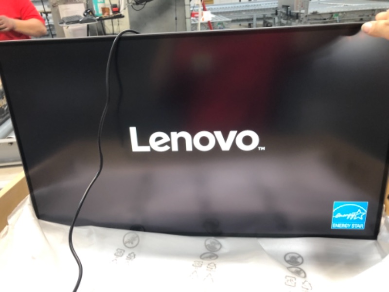 Photo 2 of Lenovo Q27h-10 27" WQHD WLED LCD Monitor - 16:9 - Gray - 27" Class - In-plane Switching (IPS) Technology - 2560 x 1440 - 16.7 Million Colors