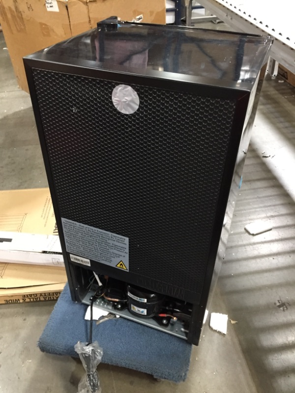 Photo 1 of Midea WHS-121LB1 Refrigerator, 3.3 Cubic Feet, Black
