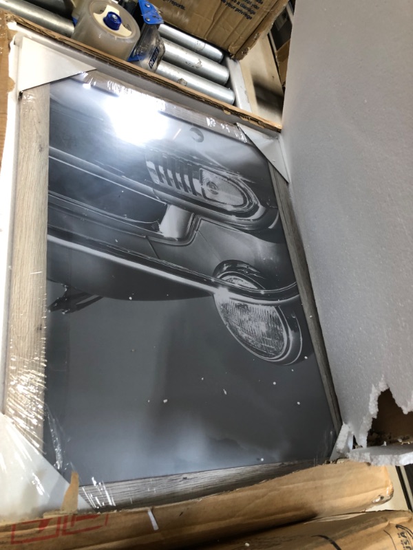 Photo 1 of Americanflat 18x24 Poster Frame in Grey with Polished Plexiglass - Horizontal and Vertical Formats with Included Hanging Hardware
