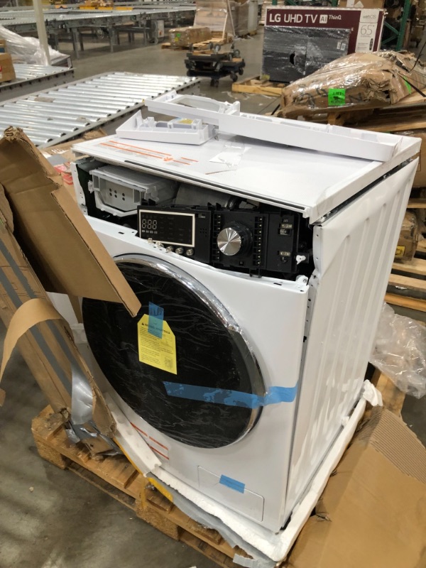 Photo 5 of PARTS ONLY 
RCA RWD270 Combo Washer Dryer, 2.7 cu ft, White
