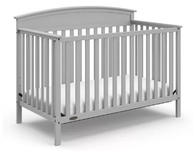 Photo 1 of Graco Benton 4-in-1 Convertible Crib - Pebble Gray