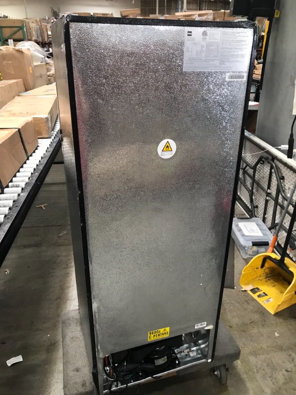 Photo 6 of 7.5 cu. ft. Refrigerator with Top Freezer in Stainless Look **PARTS ONLY**