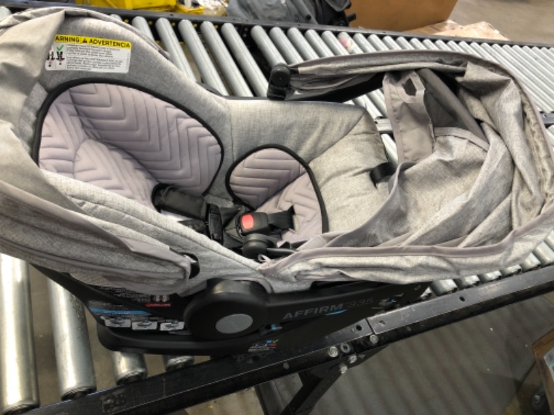 Photo 3 of Summer Infant Myria Modular Travel System with Affirm 335 Rear-Facing Infant Car Seat and Base - Stone Gray