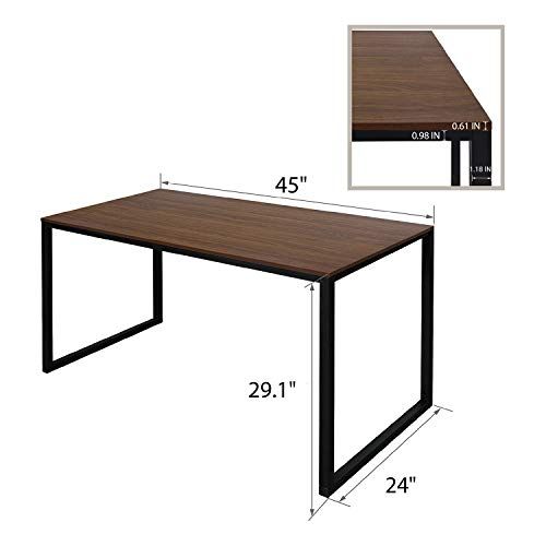 Photo 1 of Allewie 45" Computer Desk, Modern Writing Gaming Desk for Home Office