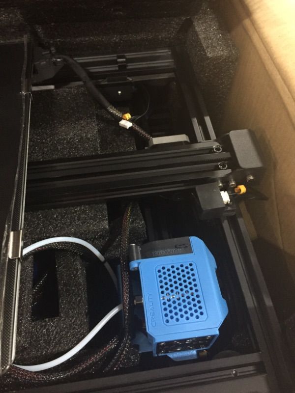 Photo 4 of Creality CR10 V2 3D Printer 7 Disruptive Upgrades with Inudstrial Grade Mute SystemTwoWay Sphenoid Heat DissipationAll Metal ExtrudingMeanWell Power300300400MM