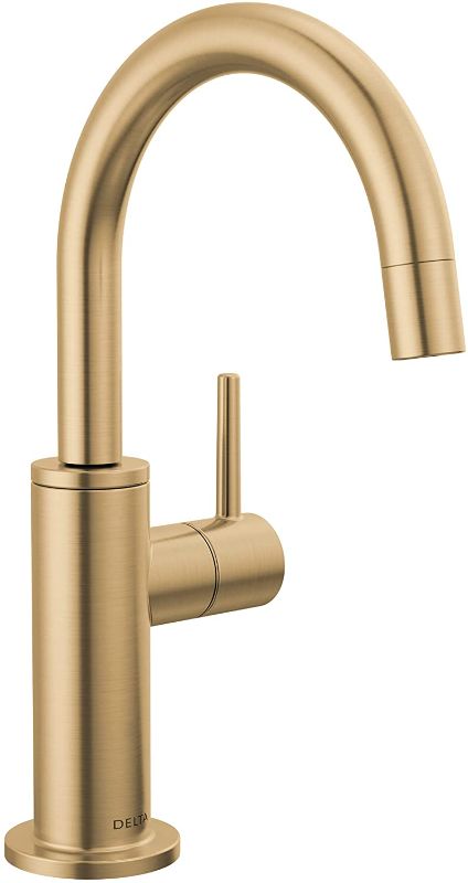 Photo 1 of **damaged** DELTA FAUCET 1930CZDST Contemporary Beverage Faucet Champagne Bronze