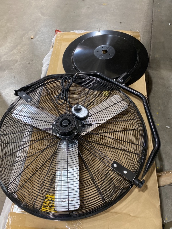 Photo 2 of 30 in. 3-Speed High Velocity Tilting Pedestal Fan