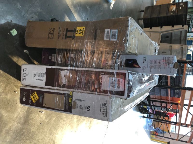 Photo 2 of Pallet of broken Tvs and monitors