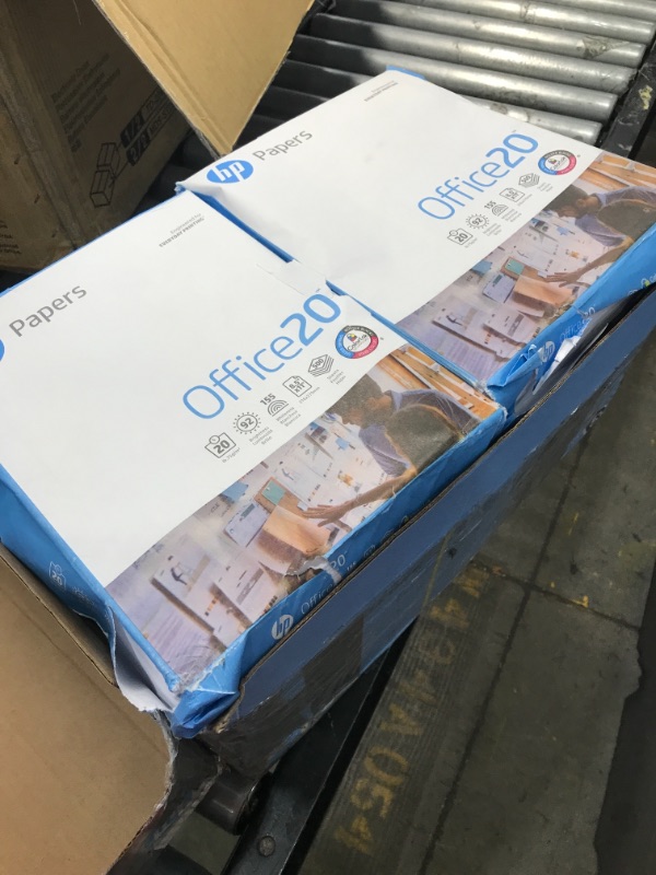 Photo 1 of HP Printer Paper | 8.5 x 11 Paper | Office 20 lb |10 Ream - 5,000 Sheets | 92 Bright | Made in USA - FSC Certified | 112101C
