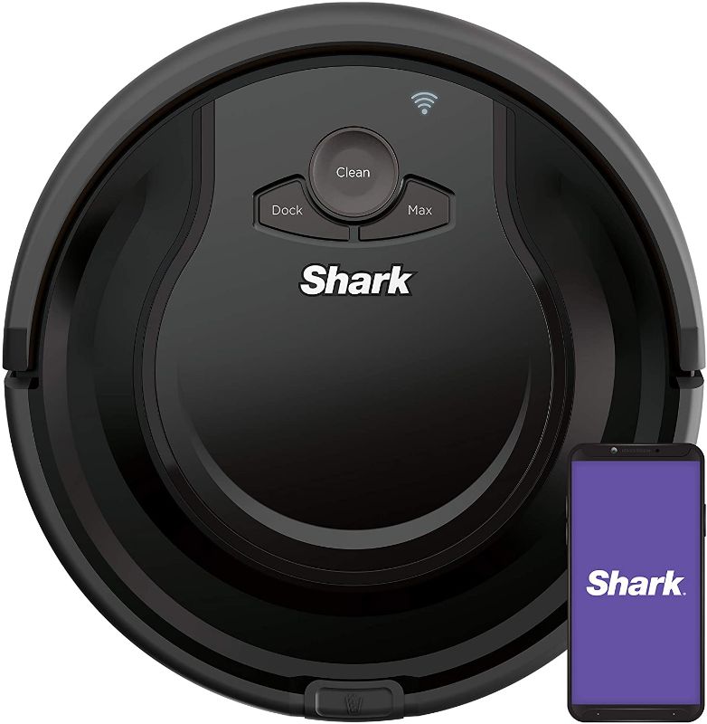 Photo 1 of Shark ION Robot Vacuum AV751 Wi-Fi Connected, 120min Runtime, Works with Alexa, Black
