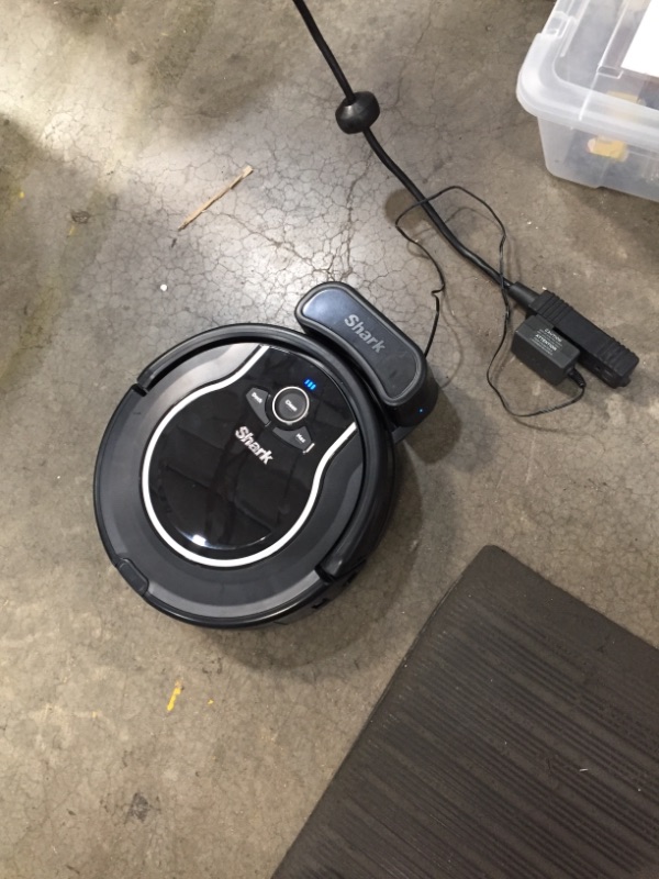 Photo 2 of Shark ION Robot Vacuum AV751 Wi-Fi Connected, 120min Runtime, Works with Alexa, Black
