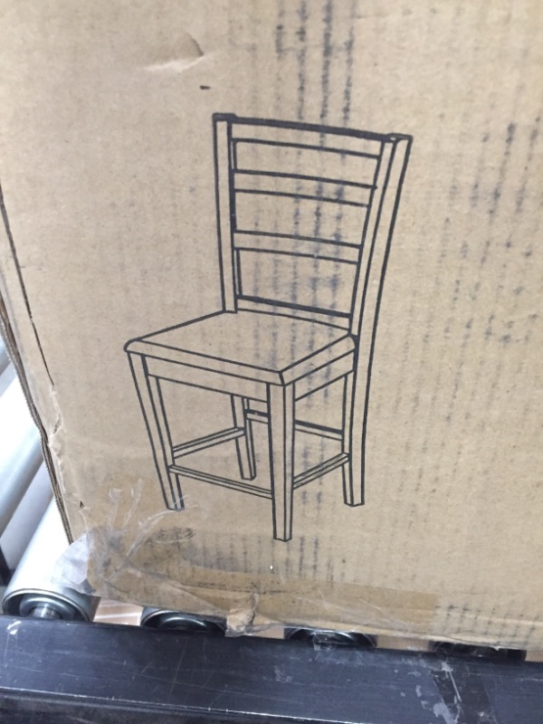 Photo 1 of ** incomplete** Christopher knight gray dining chair set of 4