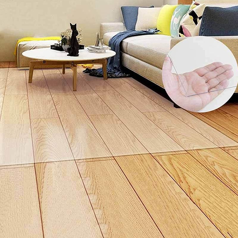 Photo 1 of Chair Mat Frosted Transparent PVC Floor Protection Pad,Non-Slip Durable,Plastic Office Floor Protector for Wood and Tile Floor,for Easy Glide and Protection Under Computer Chair (140x200cm/55x79in)
