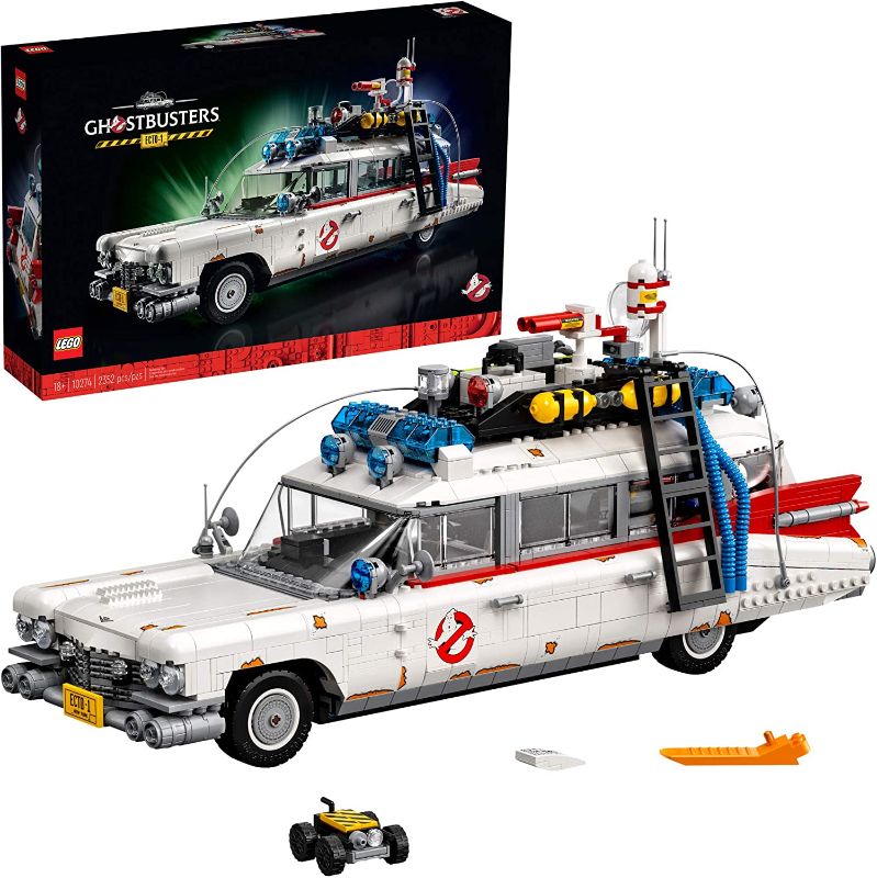 Photo 1 of LEGO Ghostbusters ECTO-1 (10274) Building Kit; Displayable Model Car Kit for Adults; Great DIY Project, New 2021 (2,352 Pieces)
