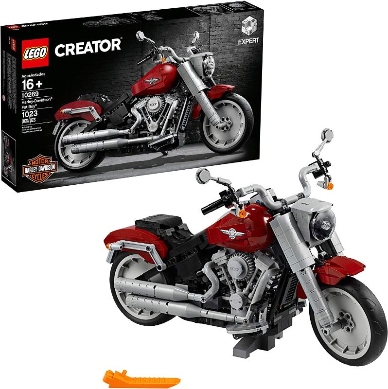 Photo 1 of **HAS BEEN OPENED** LEGO Creator Expert Harley-Davidson Fat Boy 10269 Building Kit (1,023 Pieces)
