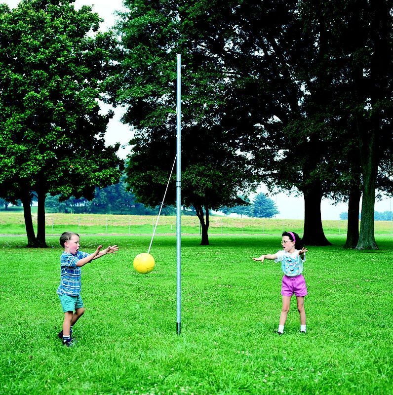 Photo 1 of *pole ONLY*
Sportime-370 Kelpro In-Ground Tetherball Pole, 12 Feet x 1-1/2 Inches, Steel, 4 lb

