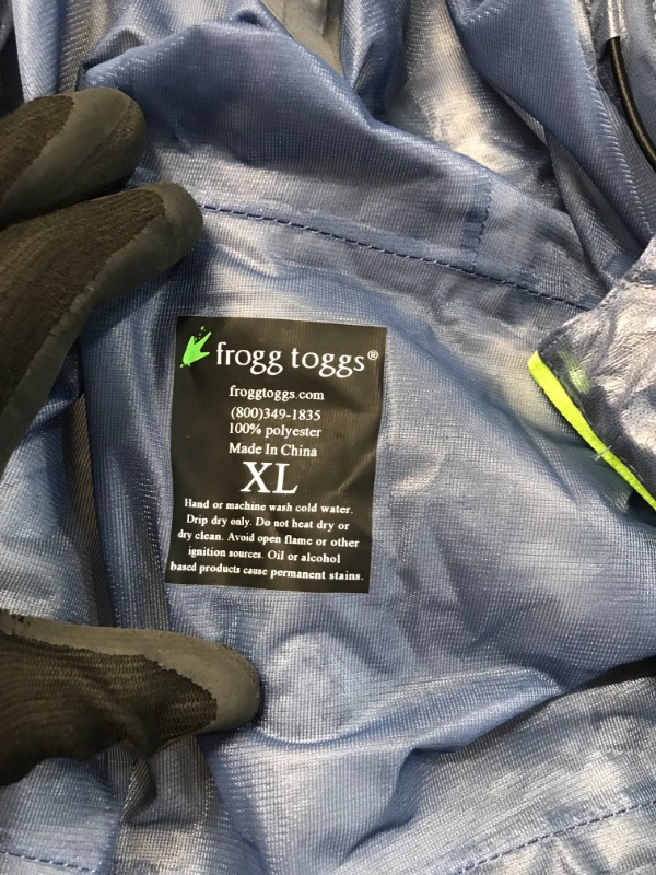 Photo 3 of FROGG TOGGS Mens Xtreme Lite Packable Waterproof Breathable Rain Jacket, XL
