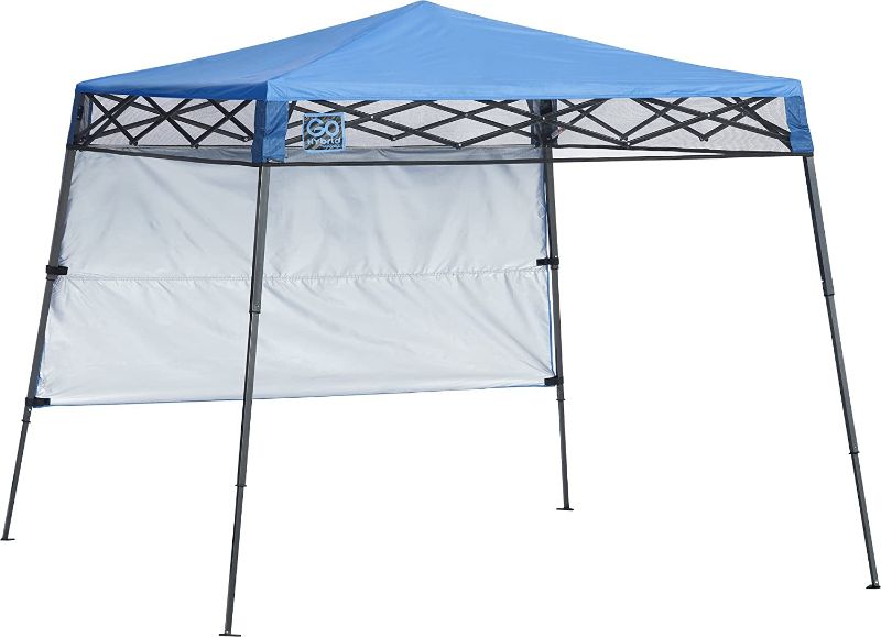 Photo 1 of *USED*
Quik Shade Go Hybrid Sun Protection Pop-Up Compact and Lightweight Base Slant Leg Backpack Canopy, 6' x 6' 
