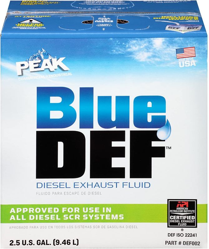 Photo 1 of BlueDEF Diesel Exhaust Fluid Synthetic Urea & Deionized Water 2.5 Gallon Jug
