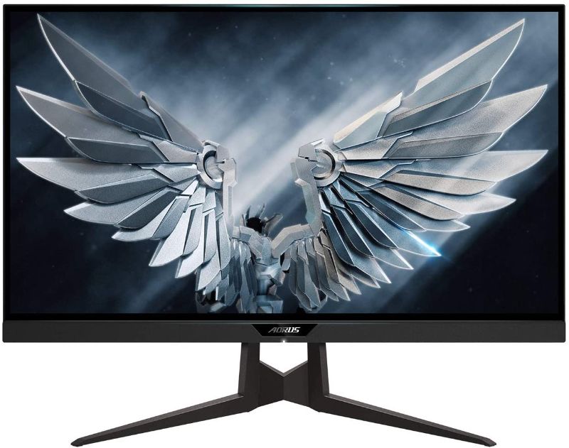 Photo 1 of AORUS FI27Q-P 27" 165Hz 1440P HBR3 NVIDIA G-SYNC Compatible IPS Gaming Monitor, Built-in ANC, 2k Display, 1 ms Response Time, HDR, 95% DCI-P3, 1x Display Port 1.4, 2x HDMI 2.0, 2x USB 3.0
