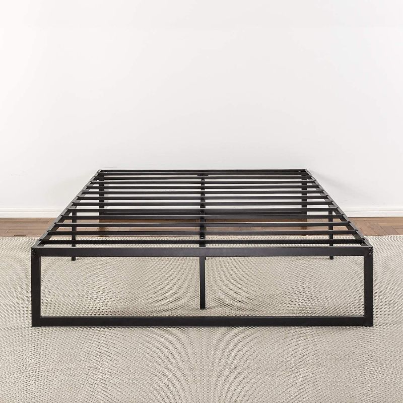 Photo 1 of *previously opened*
Zinus Abel 14 Inch Metal Platform Bed Frame / Mattress Foundation / No Box Spring Needed / Steel Slat Support / Easy Quick Lock Assembly, KING
