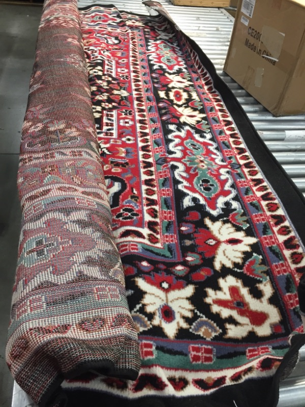 Photo 2 of *USED*
Home Dynamix Premium Sakarya Traditional Medallion Border Area Rug, Claret, 7' 8" x 10' 7" Rectangle
