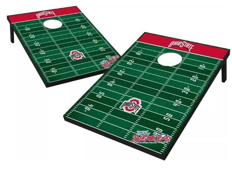 Photo 1 of *SEE notes*
Wild Sports Ohio State Buckeyes 2' x 3' Cornhole Board Tailgate Toss Set