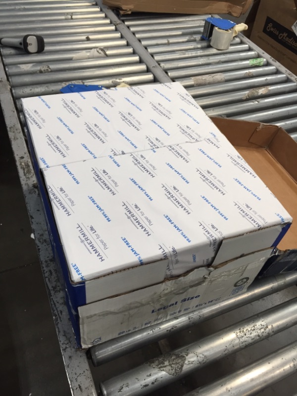Photo 1 of Hammermill Printer Paper, 20lb Copy Paper 8.5x14, Legal, 1 Ream, 500 Sheets