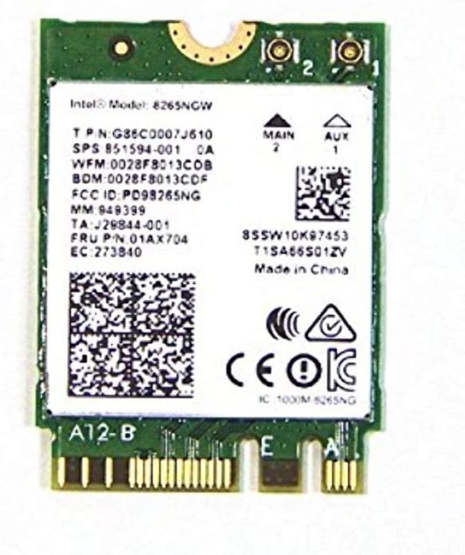 Photo 1 of INTEL DUAL WIRELESS-AC 8265 W/BLUETOOTH 8265 NGWMG