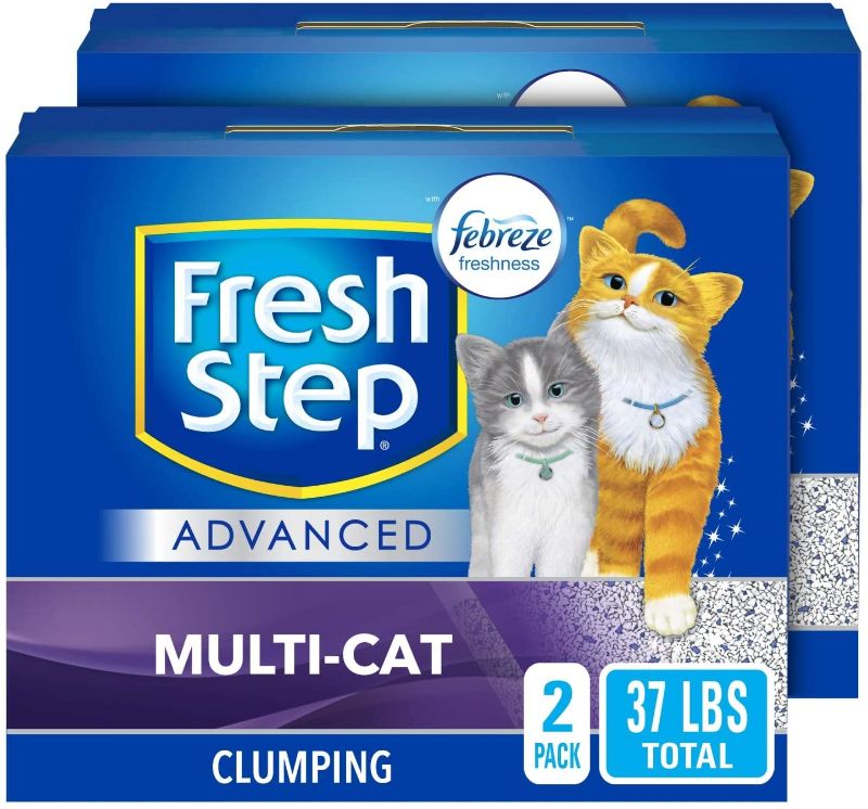 Photo 1 of 
Fresh Step Advanced Clumping Cat Litter
Size:37 lb