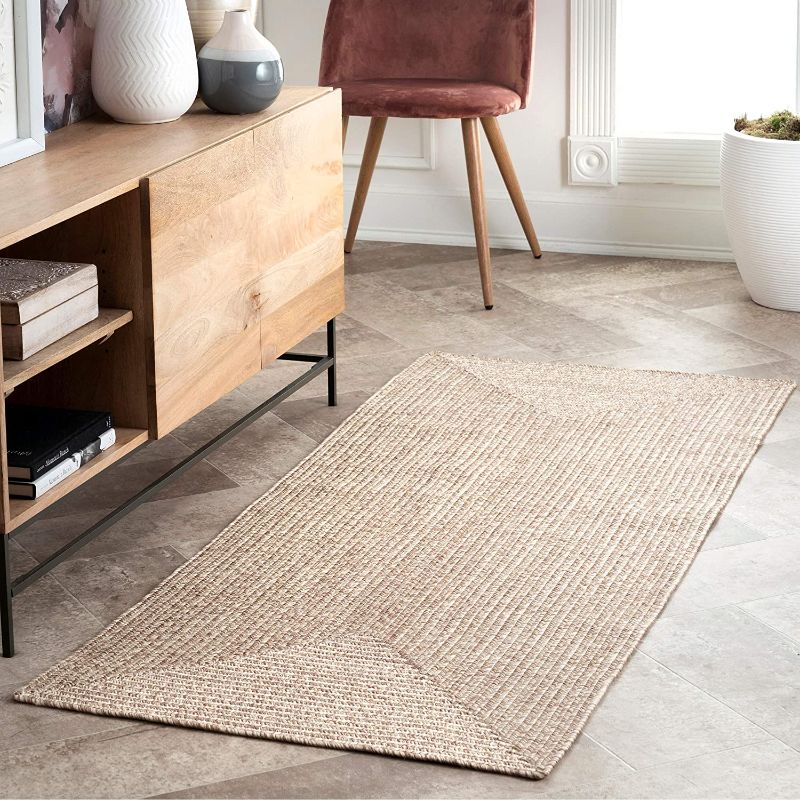 Photo 1 of 
nuLOOM Wynn Braided Indoor/Outdoor Runner Rug, 2' 6" x 6', Tan
Size:2' 6" x 6'
Color:Tan