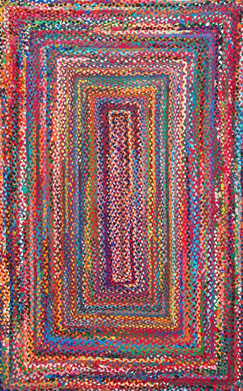 Photo 1 of 
nuLOOM Tammara Hand Braided Area Rug,4' X  6', Multi
Size:4' X 6'
Item Shape:Square
Color:Multi