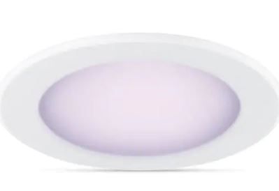 Photo 1 of Color and Tunable White 5/6 in. LED 65W Equivalent Dimmable Smart Wi-Fi Wiz Connected Recessed Downlight Kit
