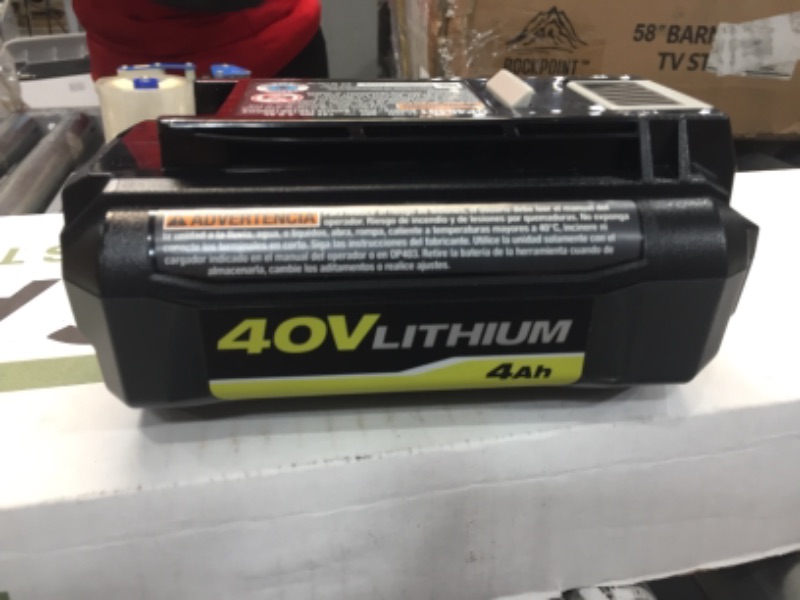 Photo 2 of 40-Volt Lithium-Ion 4.0 Ah High Capacity Battery