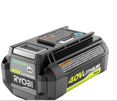 Photo 1 of 40-Volt Lithium-Ion 4.0 Ah High Capacity Battery