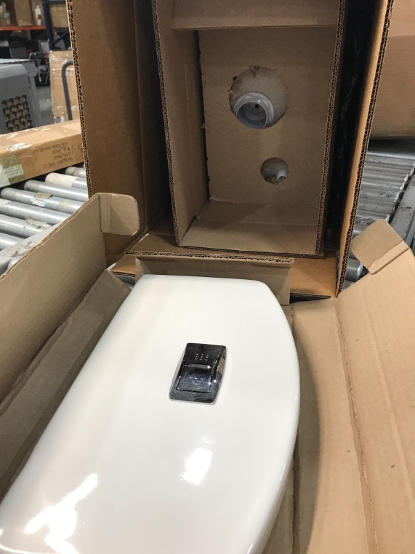 Photo 2 of American Standard 4000.204.020 Studio Dual Flush Toilet Tank Only, White, 3