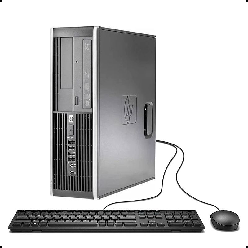 Photo 4 of HP Compaq Elite 8200 SFF Desktop Quad Core i5-2400 3.10 GHz 4 GB DDR3 RAM 250 GB HD DVD-RW Windows 10 Professional 64-Bit
HP Compaq LA1956x 19-inch 