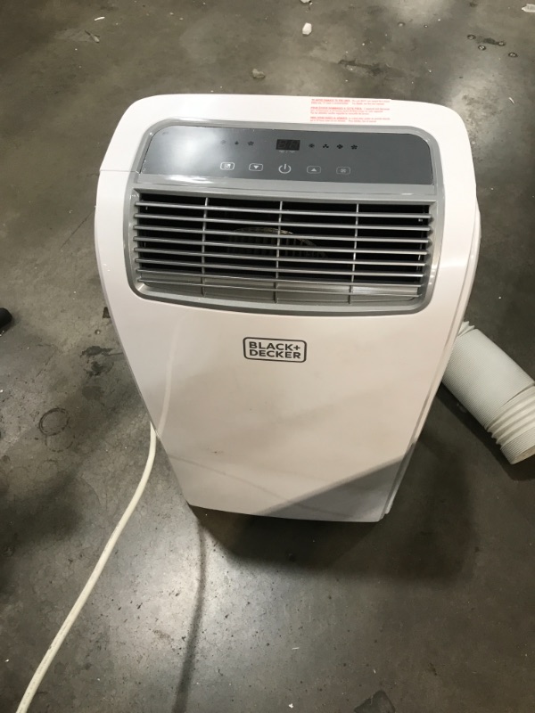 Photo 2 of BLACK+DECKER BPACT08WT Portable Air Conditioner with Remote Control, 5,000 BTU DOE (8,000 BTU ASHRAE), Cools Up to 150 Square Feet, White
