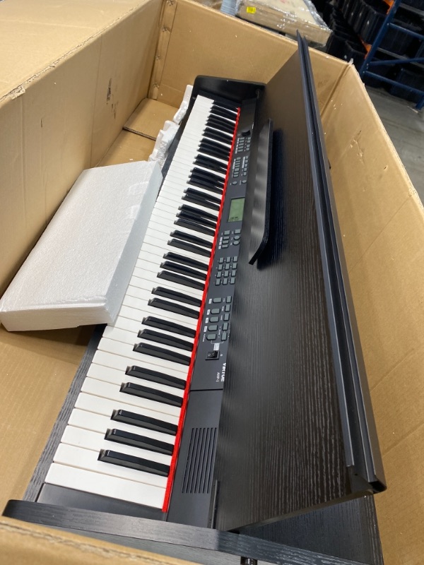 Photo 2 of Alesis Virtue 88-Key Digital Piano with Wood Stand & Bench MISSING PARTS 