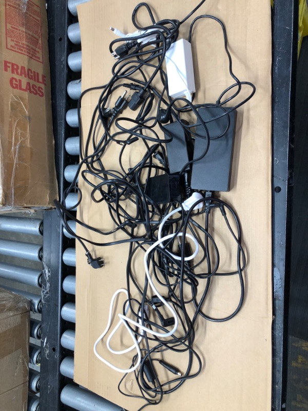Photo 1 of BUNDLE OF ASSORTED POWER CABLES