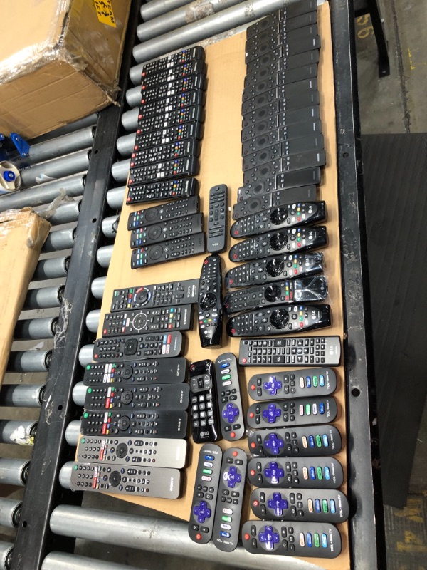 Photo 1 of BUNDLE OF APPROXIMATELY 50 ASSORTED SMART TV REMOTES