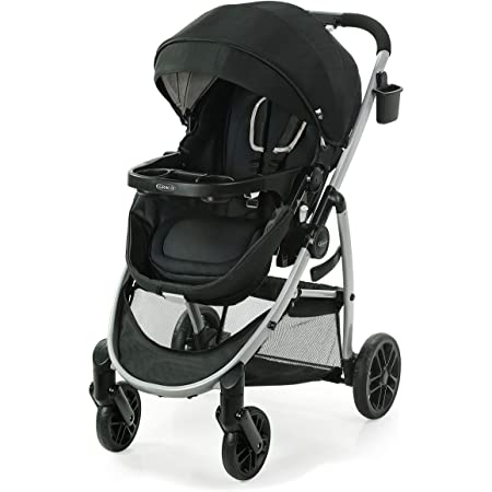 Photo 1 of Graco Modes Pramette Stroller, Baby Stroller with True Bassinet Mode, Reversible Seat, One Hand Fold, Extra Storage, Child Tray, Pierce
