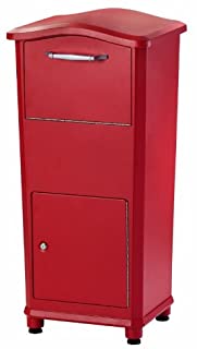 Photo 1 of Architectural Mailboxes 6900R Elephantrunk Parcel Drop Box, Red