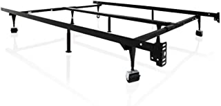 Photo 1 of Malouf Structures Universal Adjustable Metal Bed Frame with Center Support